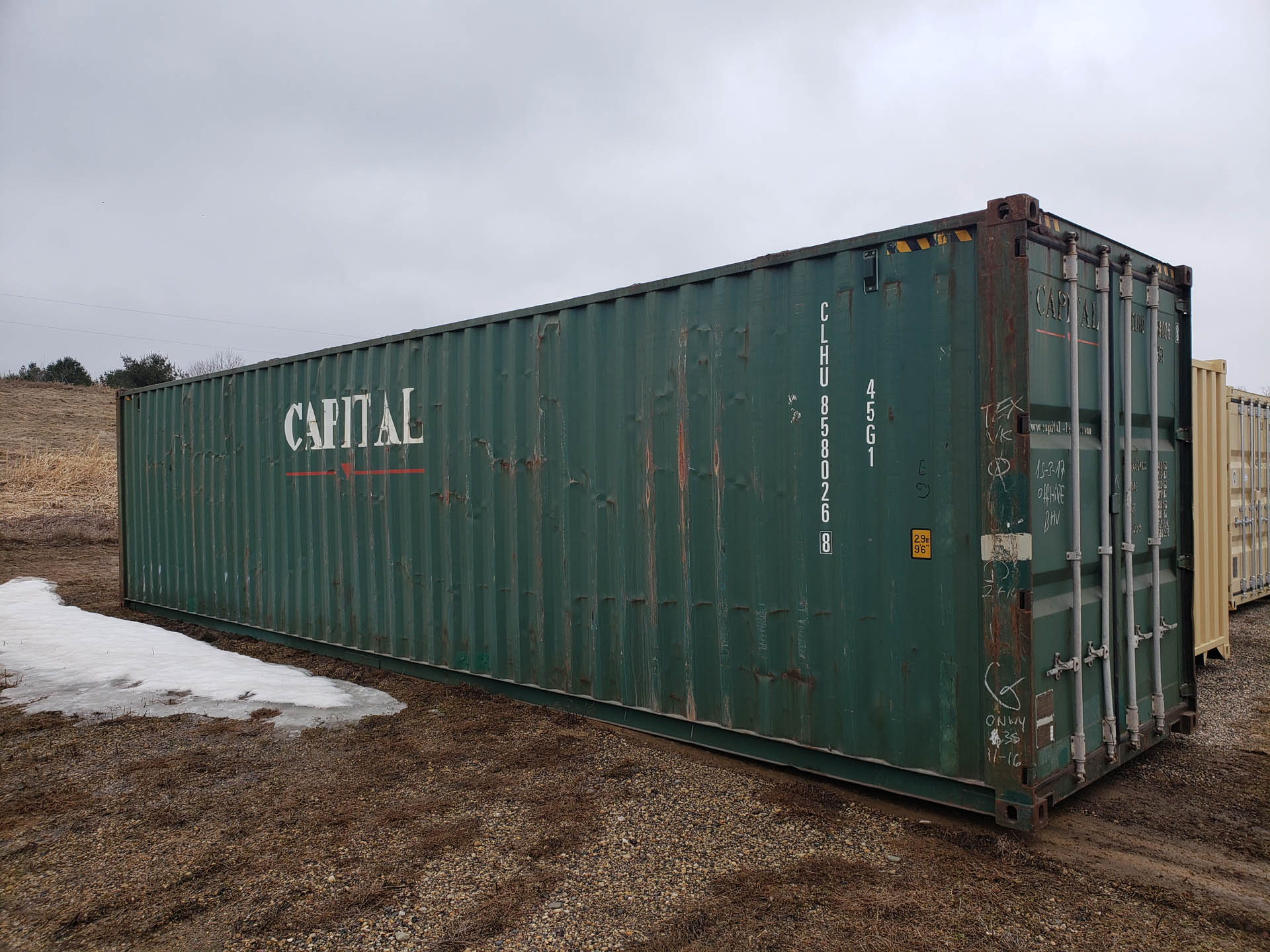 Portable Storage Containers  Shipping Containers for Sale - Green