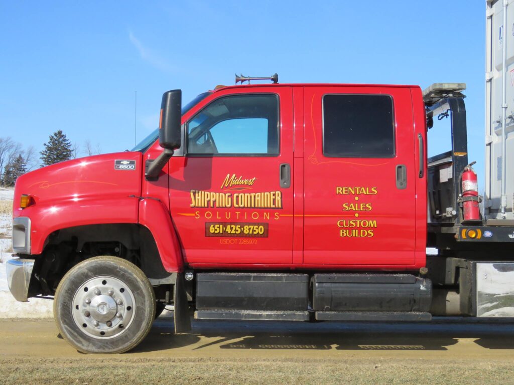 Midwest Shipping Container Solutions Truck